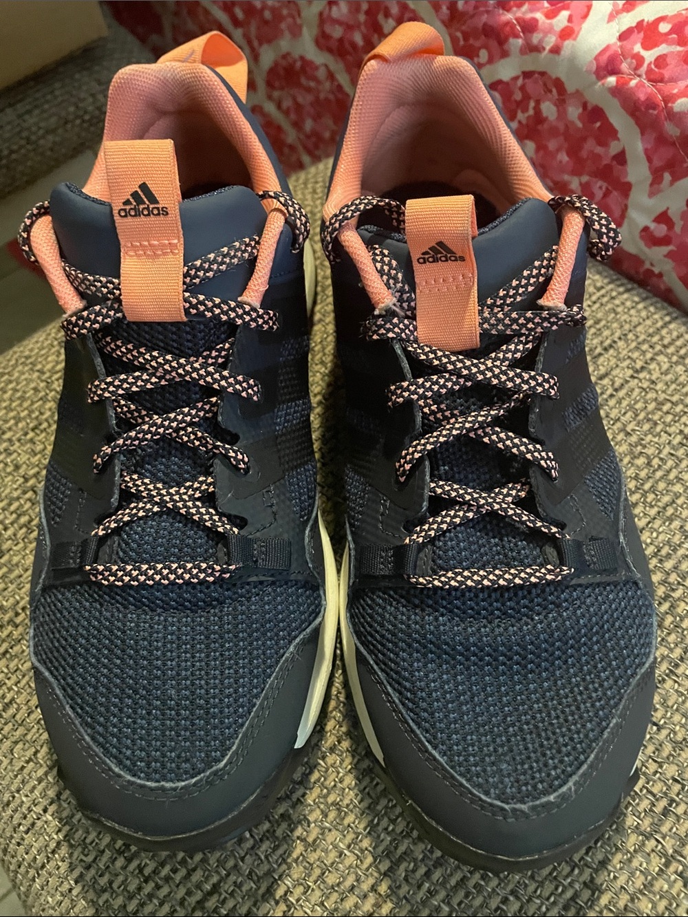 Adidas Women’s Navy and Coral Running Shoes